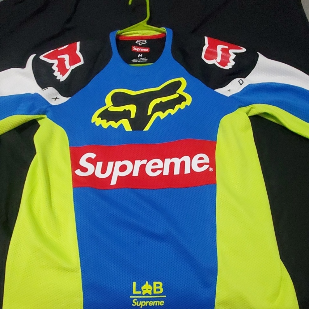 Supreme fox racing jersey